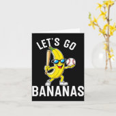Carte Allons banane (Fleur jaune)