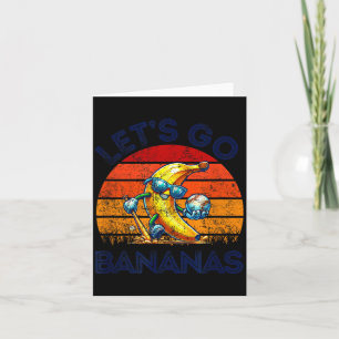 Carte Allons Bananes Banane Drôle