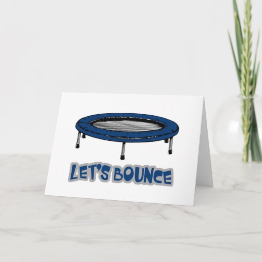 Carte Allons Bondir Trampoline (Devant)