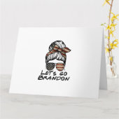 Carte Allons Brandon, allons Brandon (Fleur jaune)