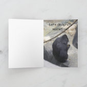Carte Allons déjeuner, un de ces jours ! (Intérieur)