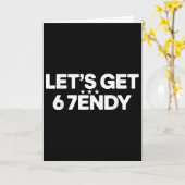 Carte Allons Devenir Sendy 67 Six Sept Mème  (Fleur jaune)