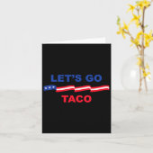 Carte Allons Taco Chemise Allons Taco 37 (Fleur jaune)
