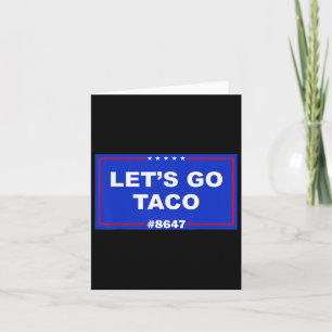 Carte Allons Taco Chemise Allons Taco 41