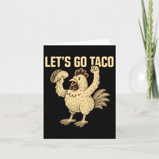 Carte Allons voir Taco Meme1 (Devant)