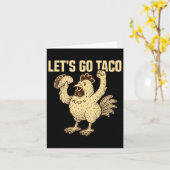 Carte Allons voir Taco Meme1 (Fleur jaune)