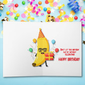 Carte Allons-y Bananes Anniversaire