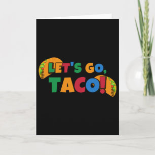 Carte Allons-y Taco' Poulet Trump Tarif 1