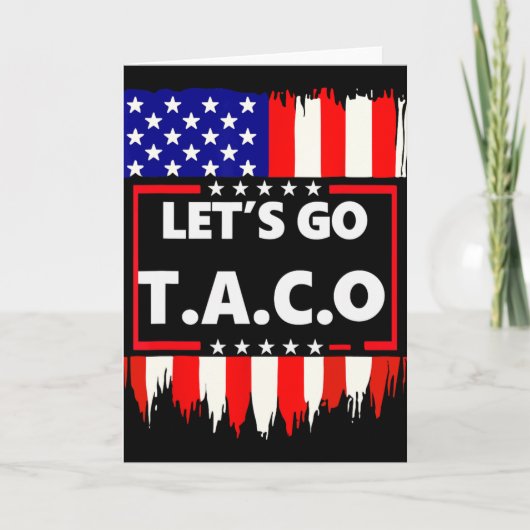 Carte Allons-y Taco Teelet's Go Taco (Devant)