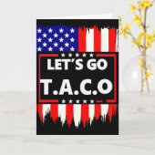 Carte Allons-y Taco Teelet's Go Taco (Fleur jaune)