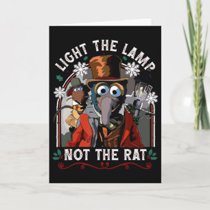 Carte Allumez La Lampe Pas Le Noël Du Rat