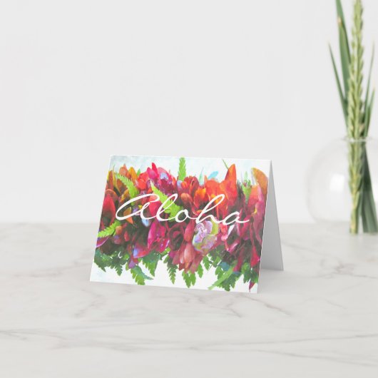 Carte Aloha Haku (Devant)