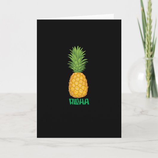 Carte Aloha Pineapple (Devant)