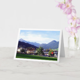 Carte Alpes d'ardoise de Salzbourg, Salzbourg, Autriche