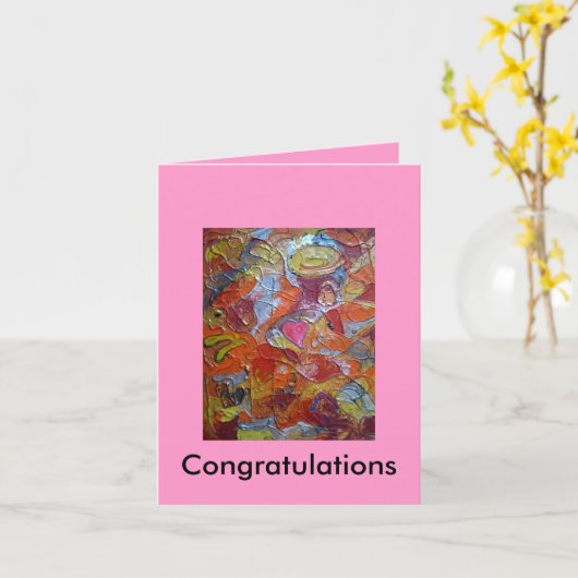 Carte Alpha Oméga (Fleur jaune)