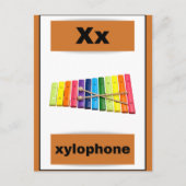 carte alphabet (avec image réelle) (Devant)