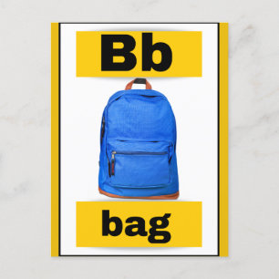 carte alphabet (avec image réelle)