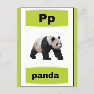 carte alphabet (avec image réelle)