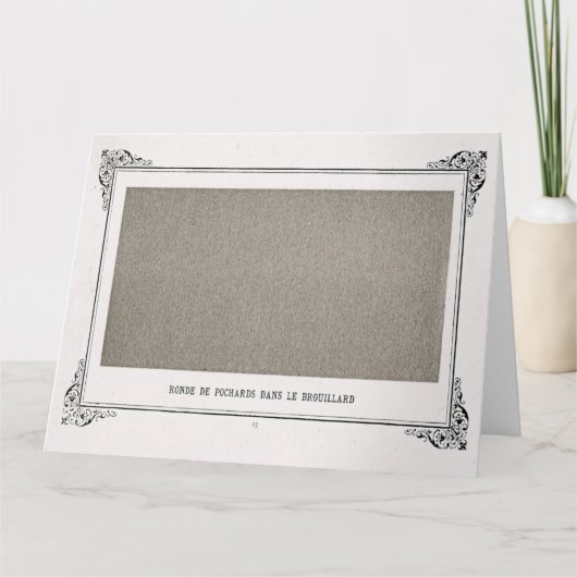 Carte Alphonse Allais, April Fools, Grey, Art Abstrait (Devant)