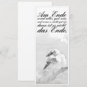 Carte Am Ende avec alles gut sein (Devant / Derrière)