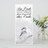 Carte Am Ende avec alles gut sein (Debout devant)