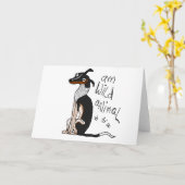 Carte Am Wild Animal (Fleur jaune)