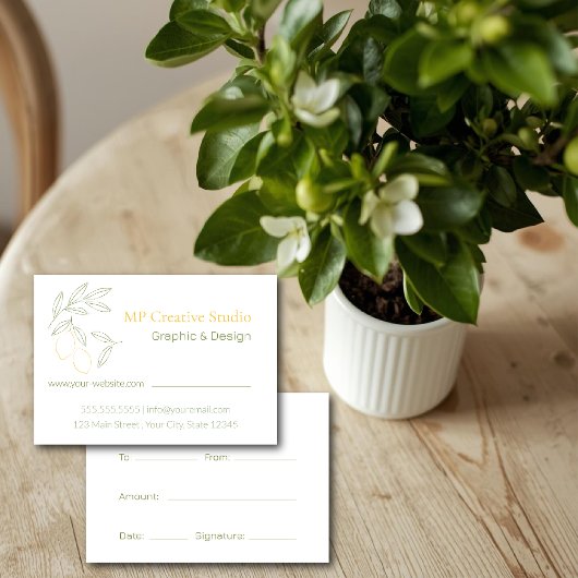 Carte Amalfi Lemon Chic