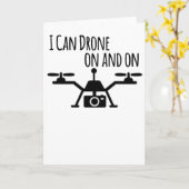 Carte Amant de bourdon je peux pilote de bourdon de (Fleur jaune)