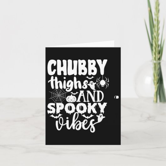 Carte Amant de Chub halloween (Devant)