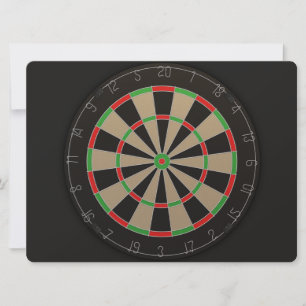 Carte Amant en tableau noir 🎯 😍 fléchettes
