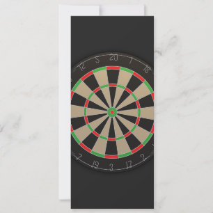 Carte Amant en tableau noir 🎯 😍 fléchettes