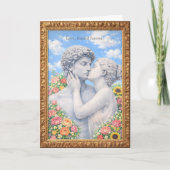 Carte Amants Classiques S'Embrassent – Art Romantique Sa (Devant)