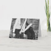 Carte Amants sur un banc (Devant)