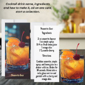 Carte Amaretto Sour