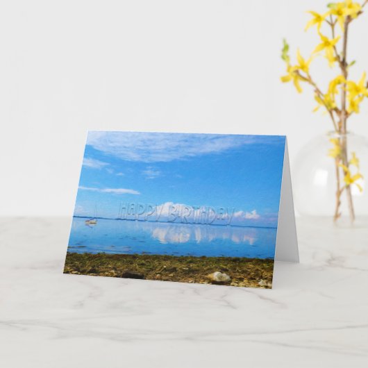 Carte Amarré (Fleur jaune)