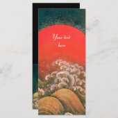 Carte AMATÉRASU, GODDESS SOLEIL, noir rouge (Devant / Derrière)