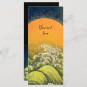 Carte AMATÉRASU, GODDESS SOLEIL, vert jaune noir (Devant / Derrière)