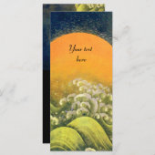 Carte AMATÉRASU, GODDESS SOLEIL, vert jaune noir (Devant / Derrière)