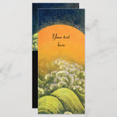 Carte AMATÉRASU, GODDESS SOLEIL, vert jaune noir (Devant / Derrière)