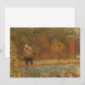 Carte Amateur (Cocher et Choux) de Frederick Walker (Devant / Derrière)