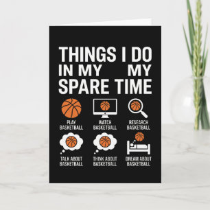 Carte Amateur de basket-ball drôle spare temps Hooper vi