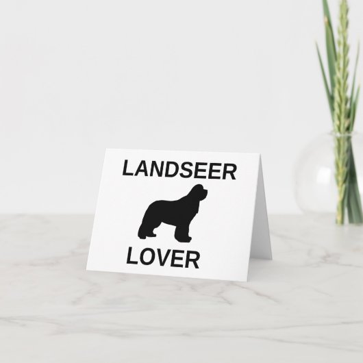 Carte amateur de landseer (Devant)