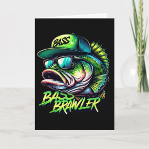 Carte Amateur de pêche Pêcheur B Cadeau de pêche Fête de