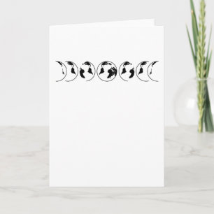 Carte Amateur d'espace Astronomie Adulte Passion Lune Lu