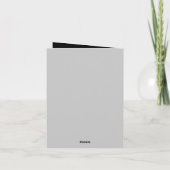 Carte Amateurs de bowling cool ajouter un message (Dos)