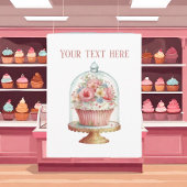Carte Amateurs de cupcake mignon ajouter du texte