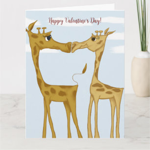 Carte Amateurs de girafe adorables