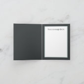 Carte Amateurs de loups mignons ajouter du texte (Intérieur)