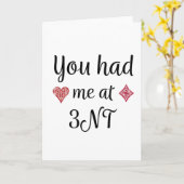 Carte Amateurs De Pont Contractuel - Vous M'Avez Eu À 3N (Fleur jaune)