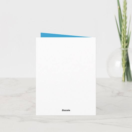 Carte Amateurs de requins cool ajouter du texte (Dos)